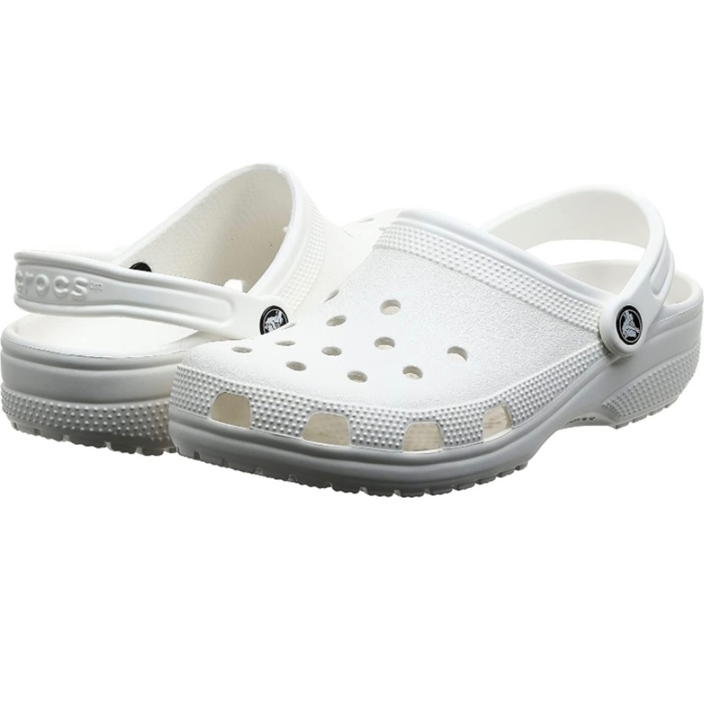 White Crocs